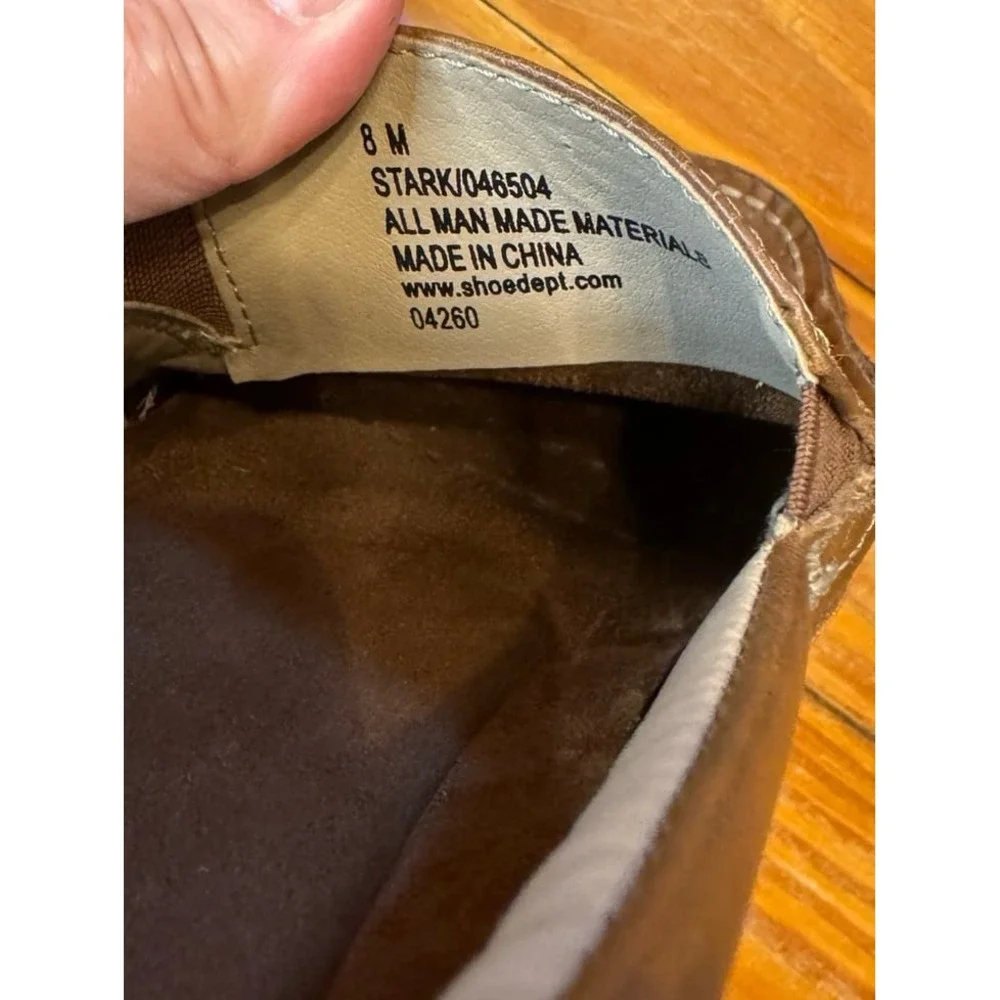 GBX Memory Foam‎ Leather Slip-On Shoes Size 8